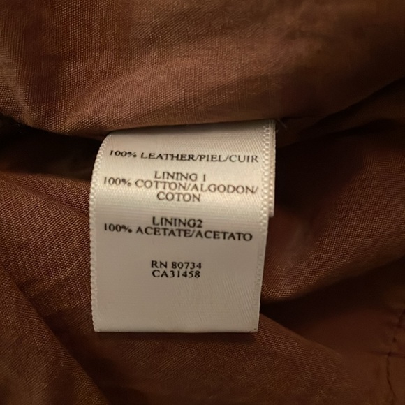 BCBG Max Azria leather crop blazer - Picture 5 of 5